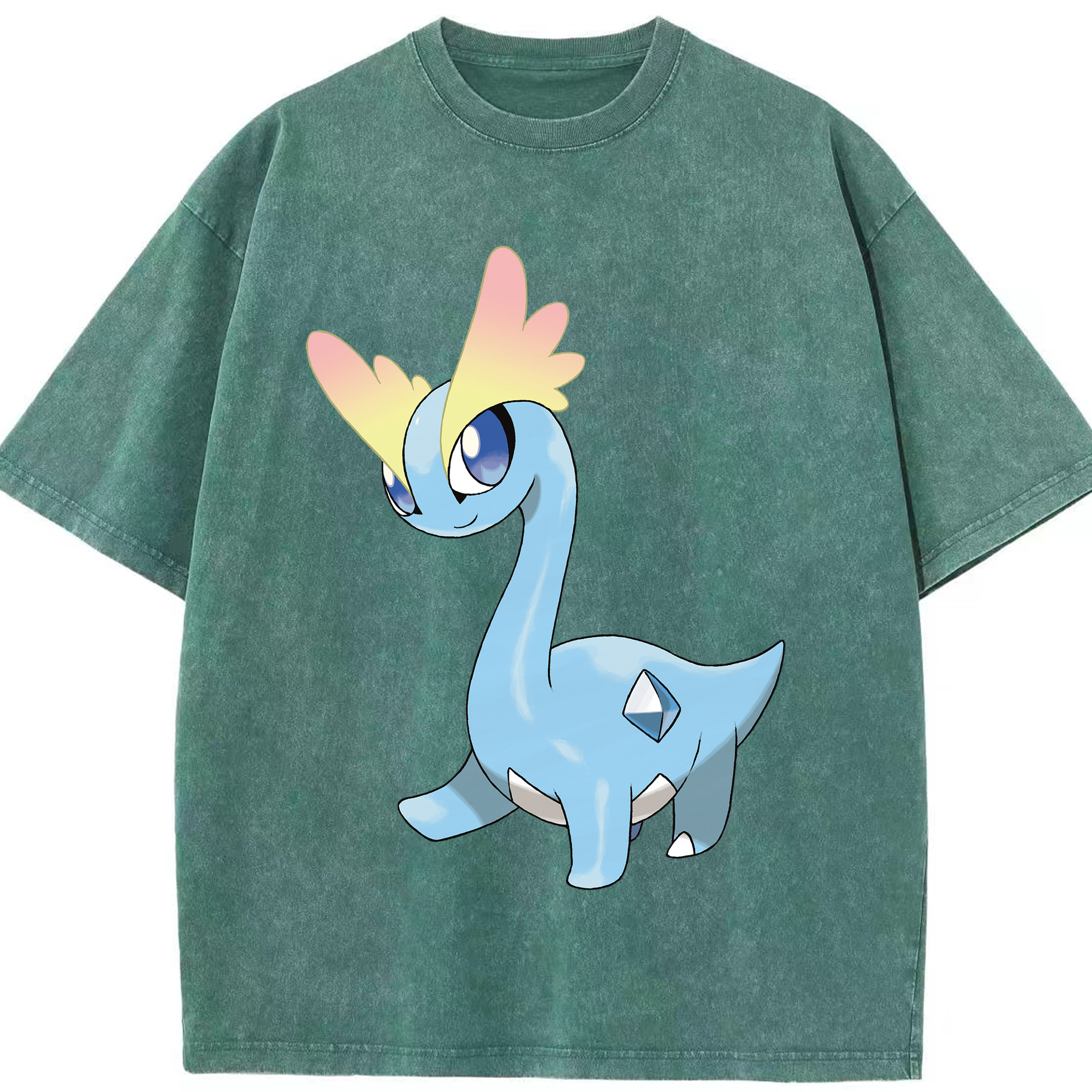（画像用） ポケットモンスター Pokémon 綿100% ヴィンテージ風 半袖Tシャツ（フロントプリント）